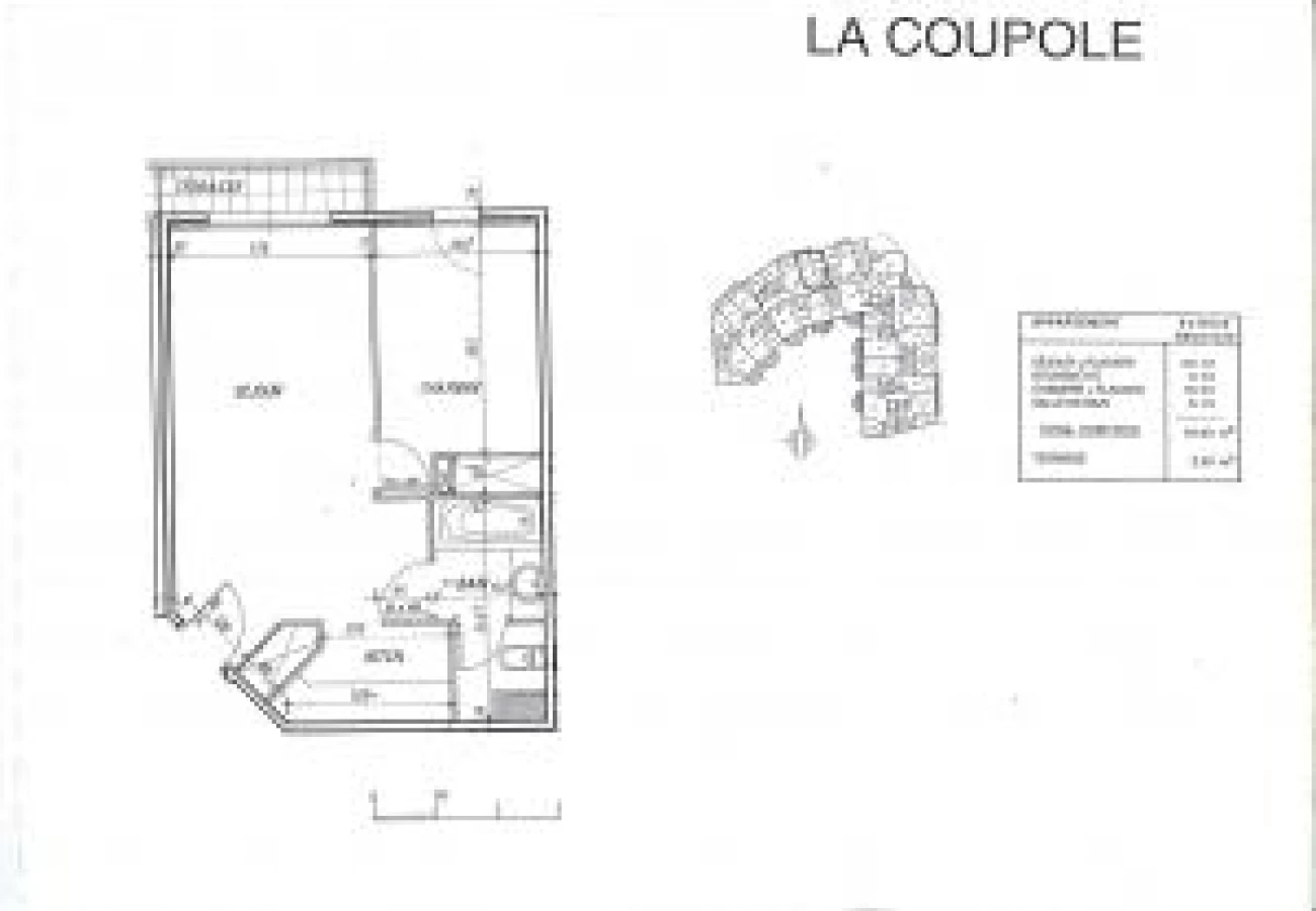 Appartement T2 - 1 480 € / mois