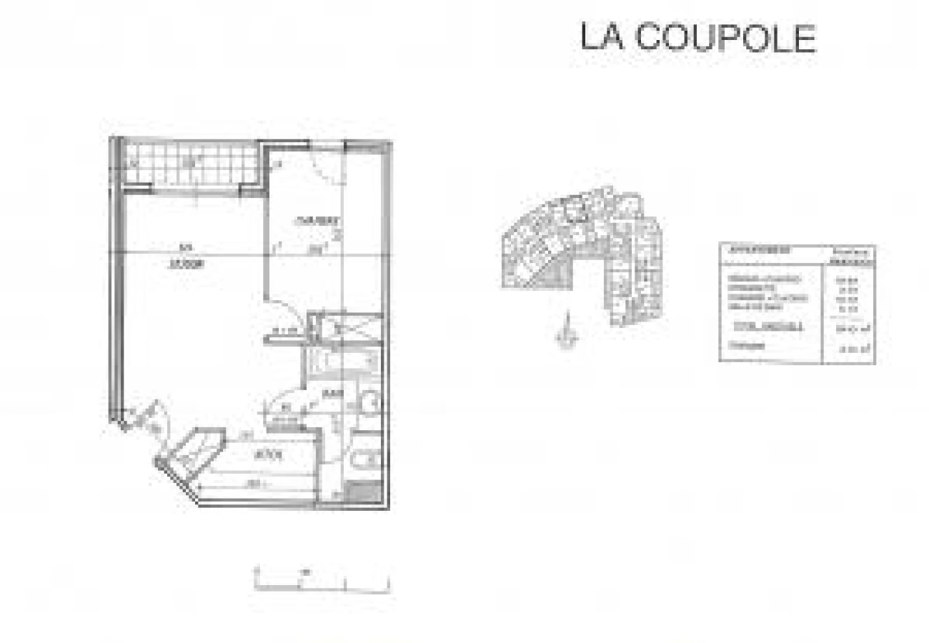 Appartement T2 – 1 025 € / mois
